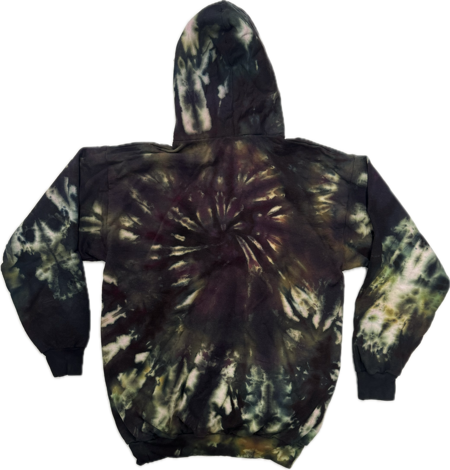 Tie Dye One Of A Kind 100% Cotton Hoodie LARGE