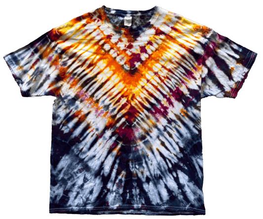 Phoenix Burst Tie-Dye T-Shirt – XL