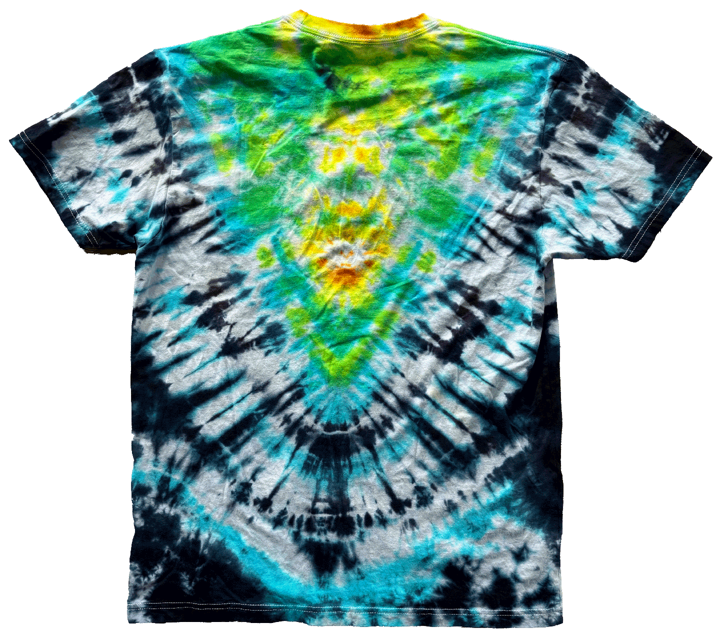 Tie Dye One Of A Kind 100% Cotton Short Sleeve T-Shirt L TDL002