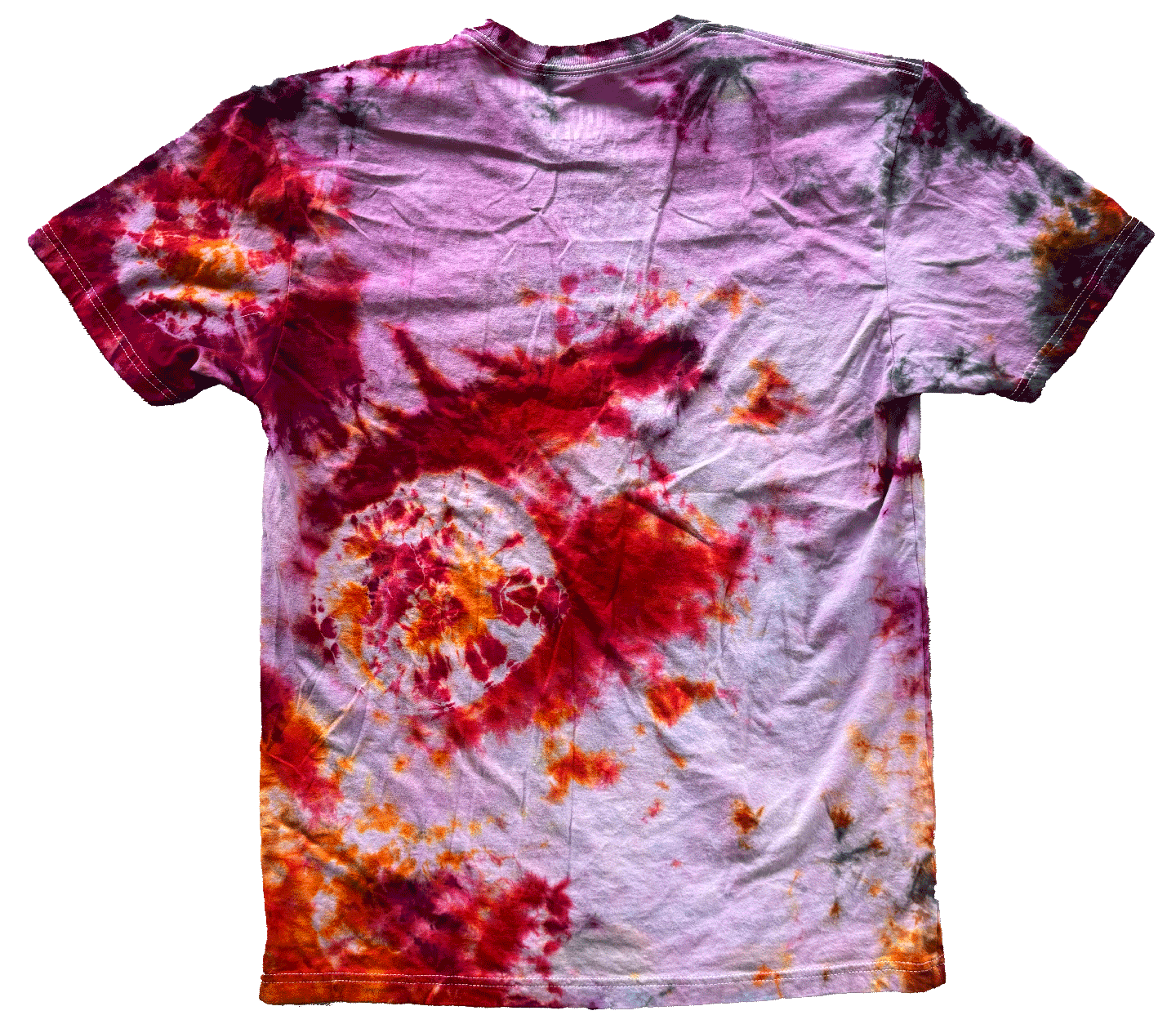 Tie Dye One Of A Kind 100% Cotton Short Sleeve T-Shirt L TDL003
