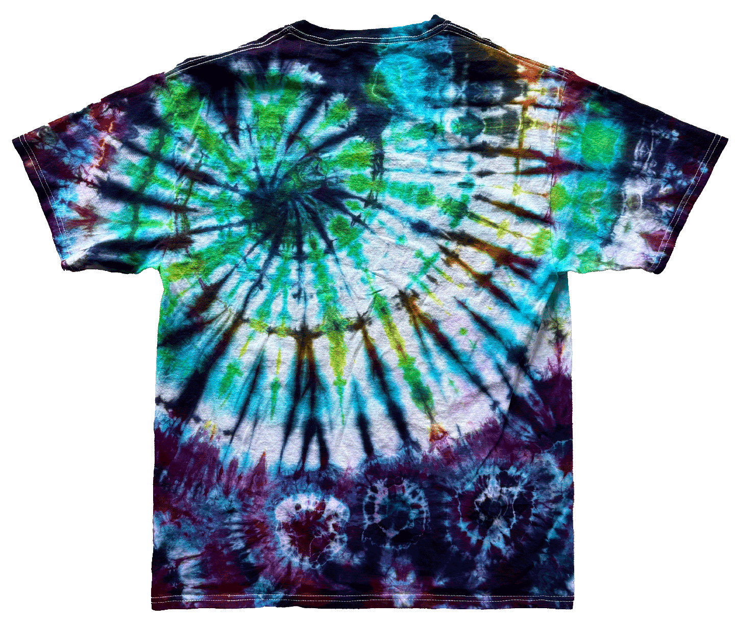 Tie Dye One Of A Kind 100% Cotton Short Sleeve T-Shirt L TDL008