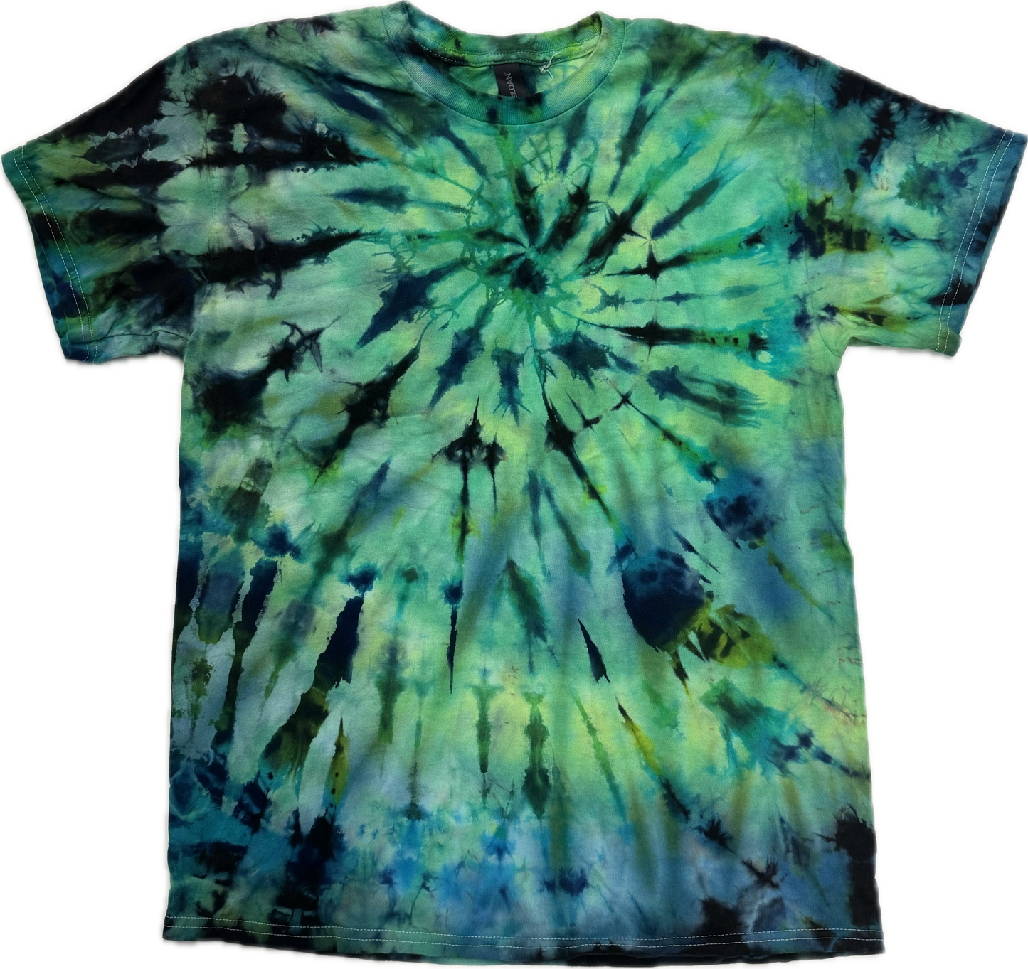 Tie Dye One Of A Kind 100% Cotton Short Sleeve T-Shirt LARGE