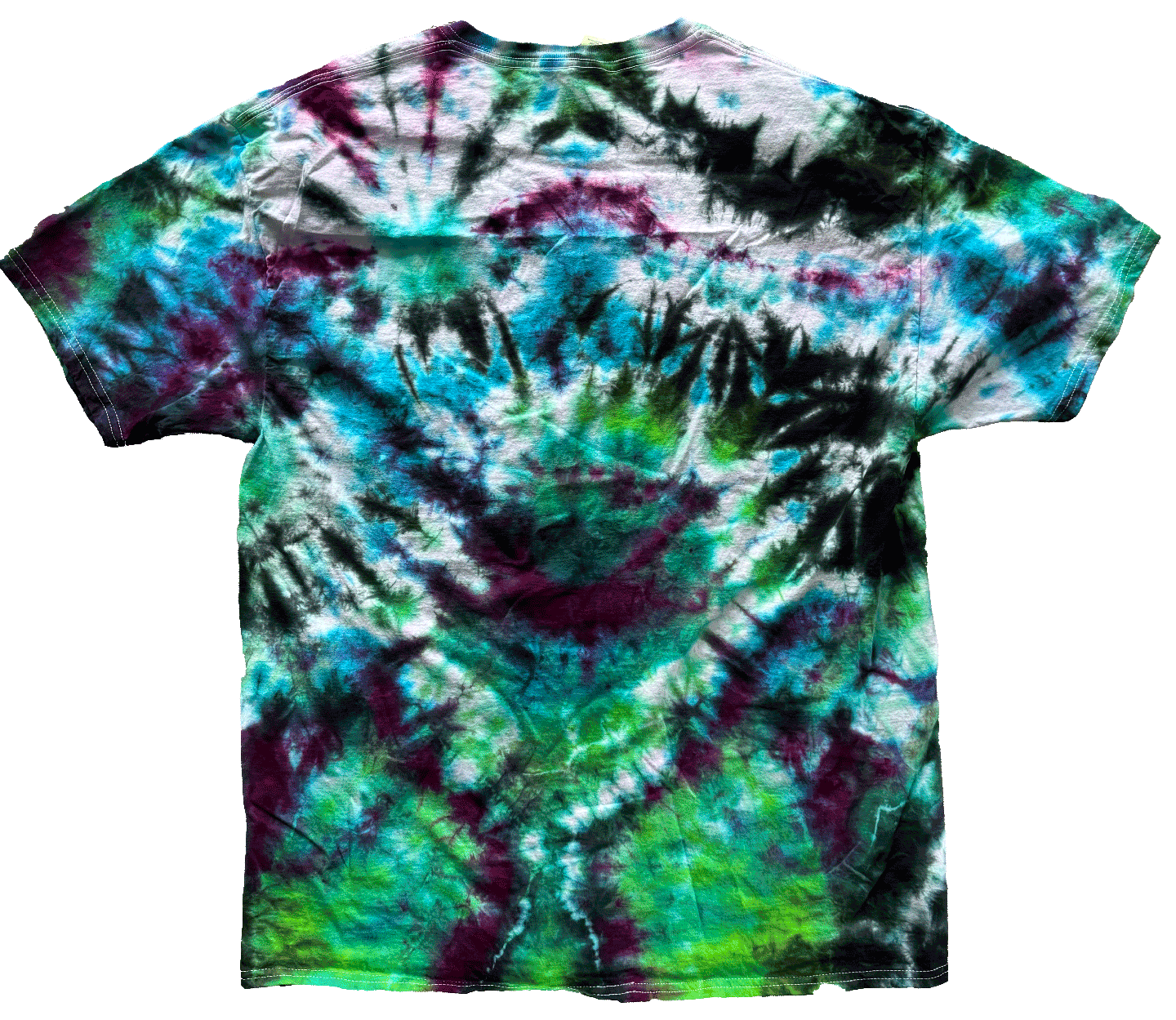 Tie Dye One Of A Kind 100% Cotton Short Sleeve T-Shirt XL TDXL003