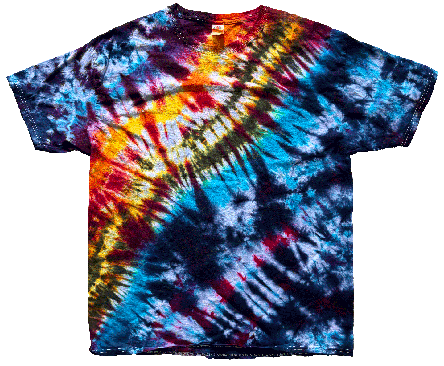 Tie Dye One Of A Kind 100% Cotton Short Sleeve T-Shirt XL TDXL008