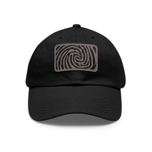 Crazy Fingers Dad Hat with Leather Patch (Rectangle)