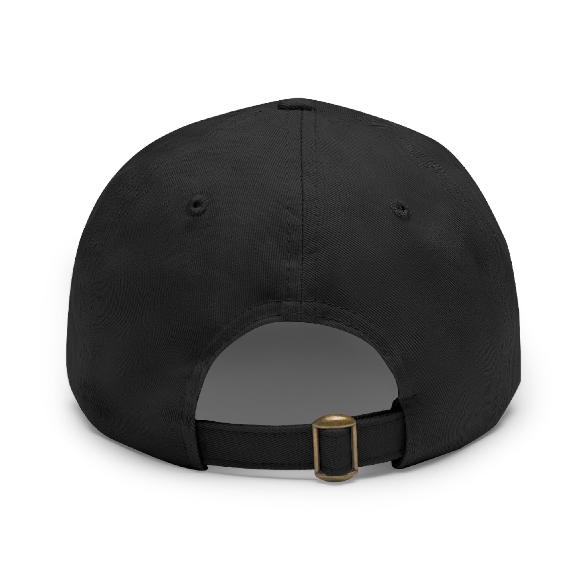 Crazy Fingers Dad Hat with Leather Patch (Rectangle)