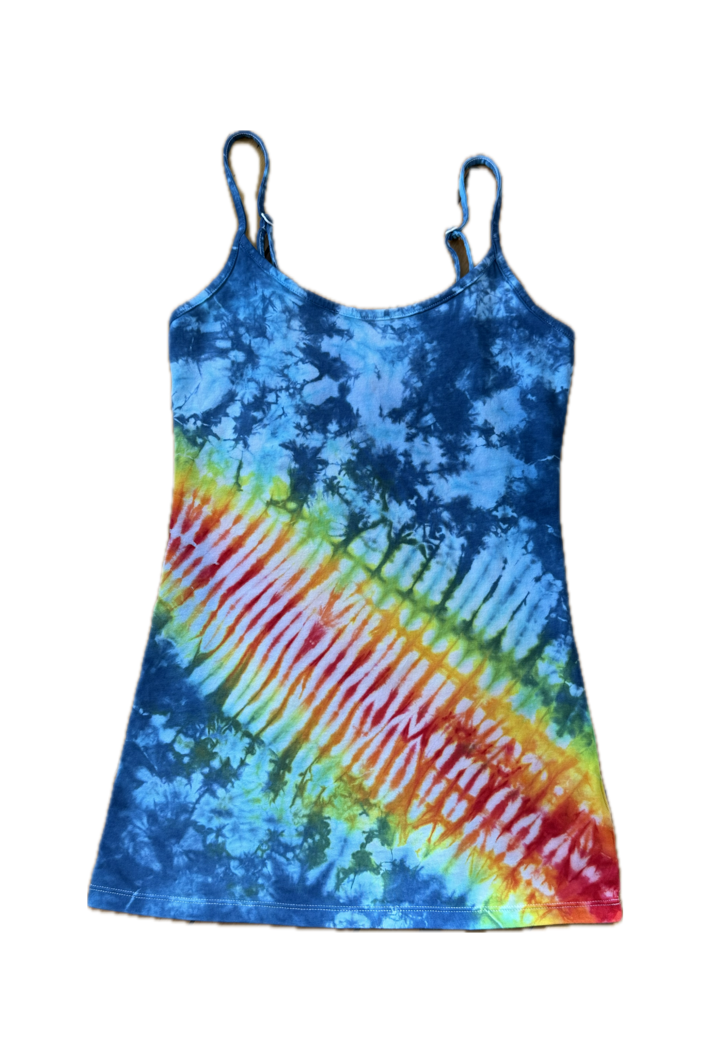 One-of-a-kind cotton tie-dye cami  – Women's XS