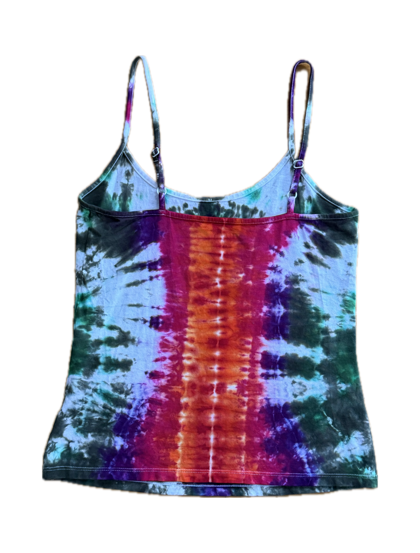 One-of-a-kind cotton tie-dye crop cami  – Women's Medium