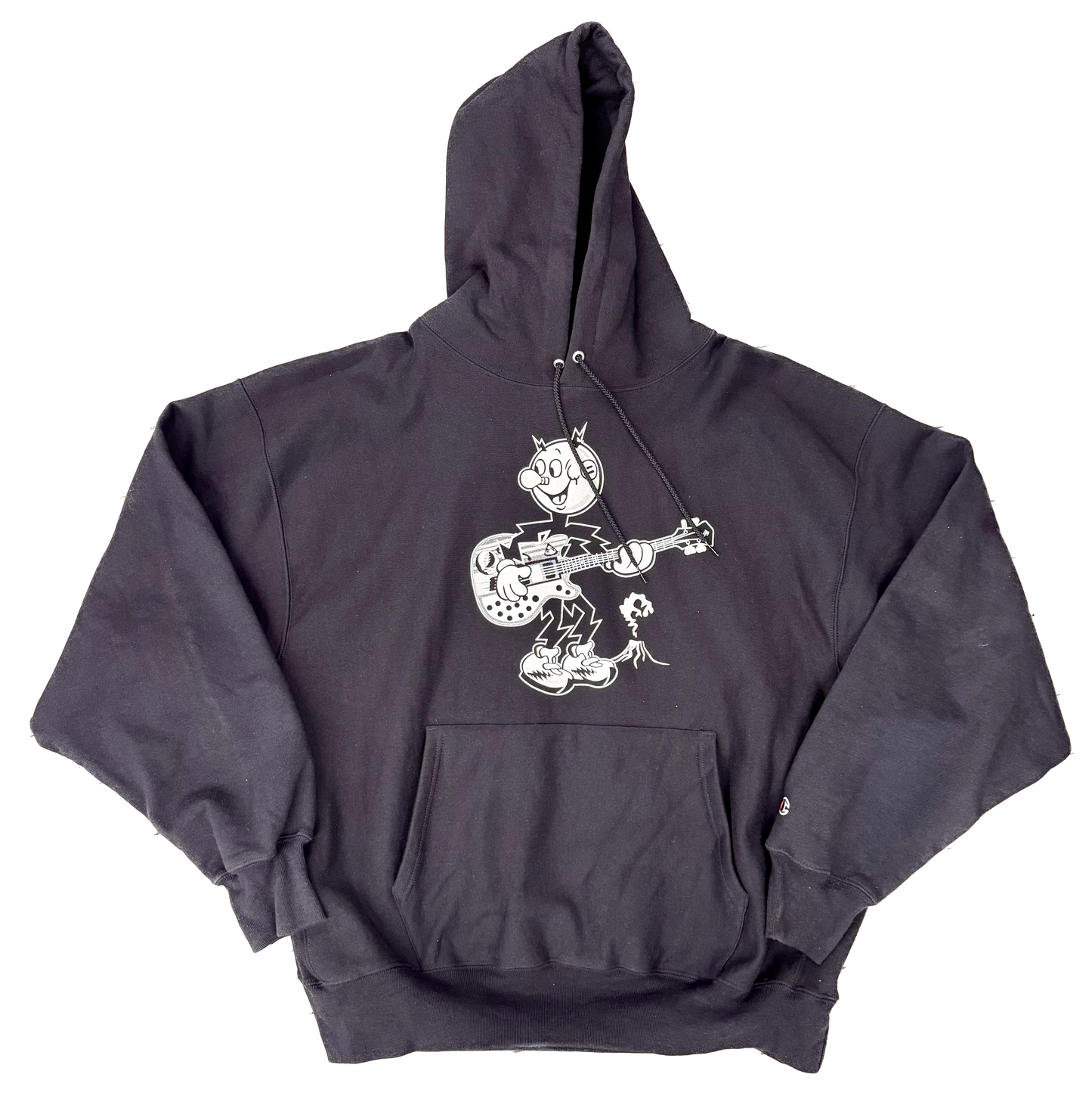 Champion Reverse Weave Hoodie – 2XL Reddy Kilowatt–Inspired Jam Character Screen Print