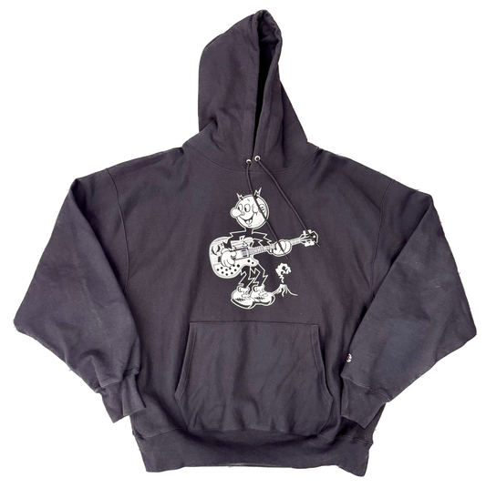 Champion Reverse Weave Hoodie – 2XL Reddy Kilowatt–Inspired Jam Character Screen Print