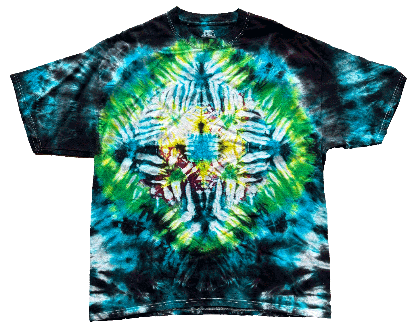 Tie Dye One Of A Kind 100% Cotton Short Sleeve T-Shirt 2XL TD2XL001