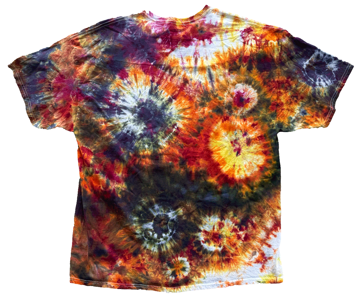 Tie Dye One Of A Kind 100% Cotton Short Sleeve T-Shirt 2XL TD2XL002
