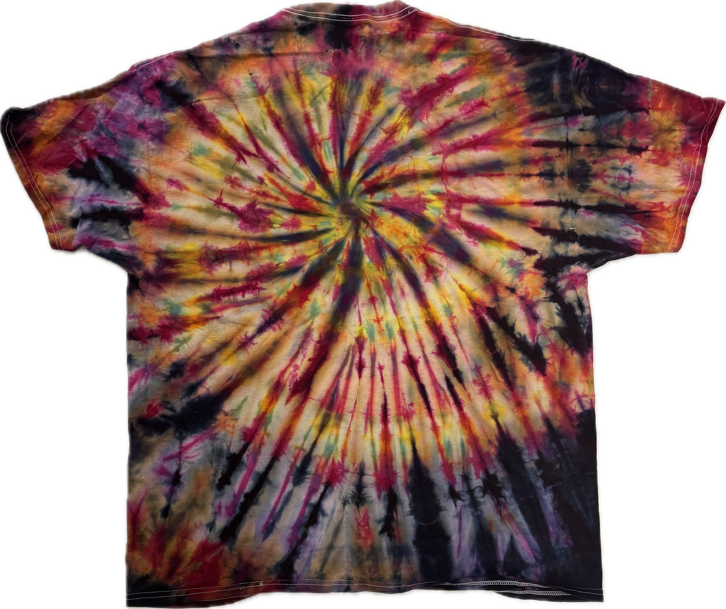 Tie Dye One Of A Kind 100% Cotton Short Sleeve T-Shirt 2XLARGE