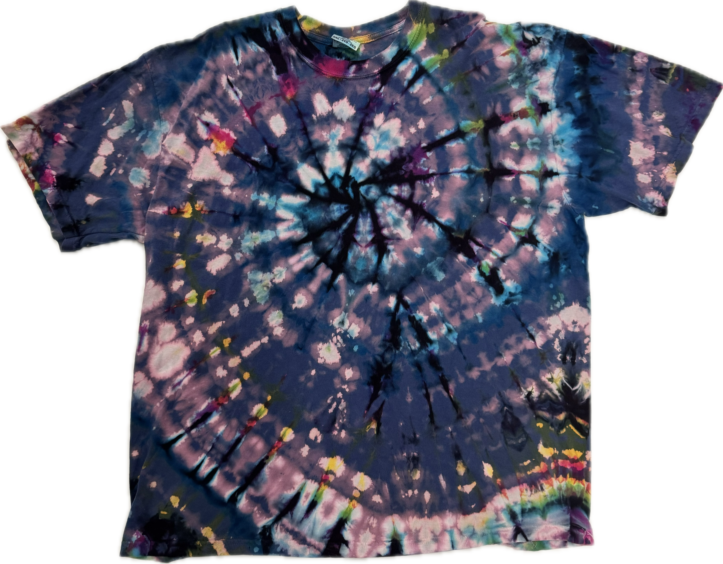 Tie Dye One Of A Kind 100% Cotton Short Sleeve T-Shirt 2XLARGE
