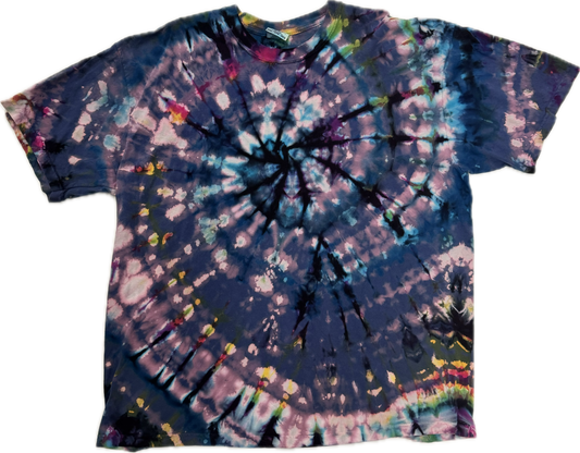 Tie Dye One Of A Kind 100% Cotton Short Sleeve T-Shirt 2XLARGE