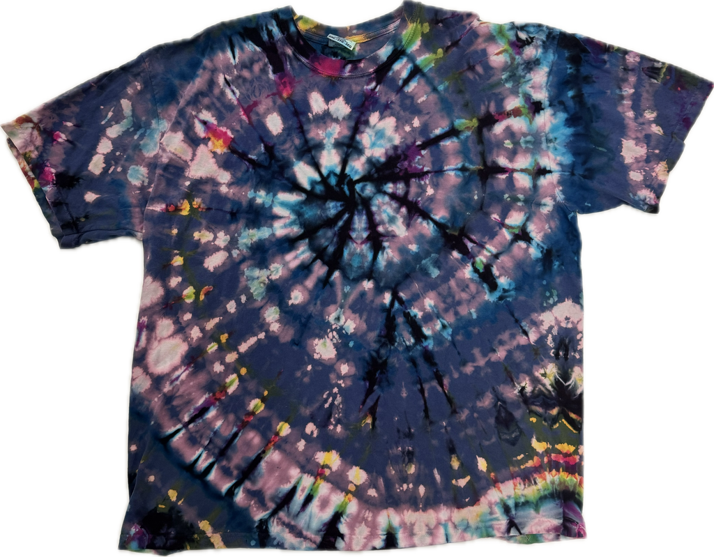 Tie Dye One Of A Kind 100% Cotton Short Sleeve T-Shirt 2XLARGE