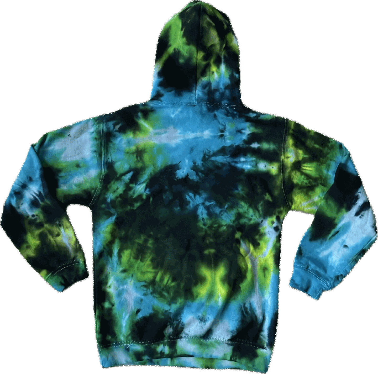 Tie Dye One Of A Kind 100% Cotton Hoodie SMALL