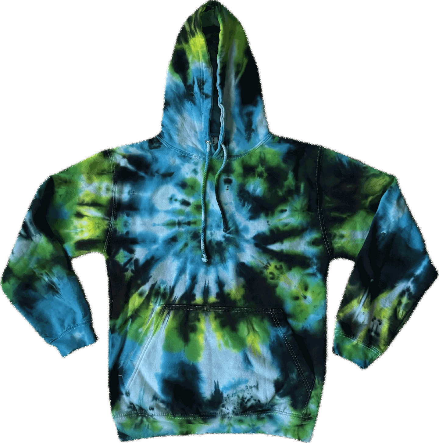 Tie Dye One Of A Kind 100% Cotton Hoodie SMALL