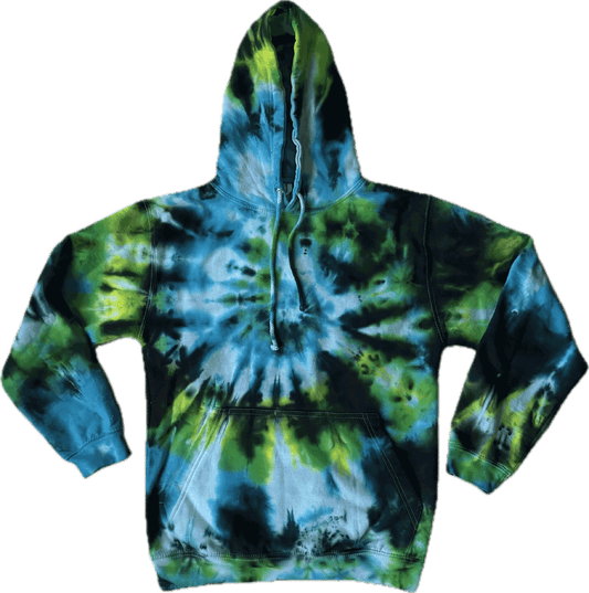 Tie Dye One Of A Kind 100% Cotton Hoodie SMALL