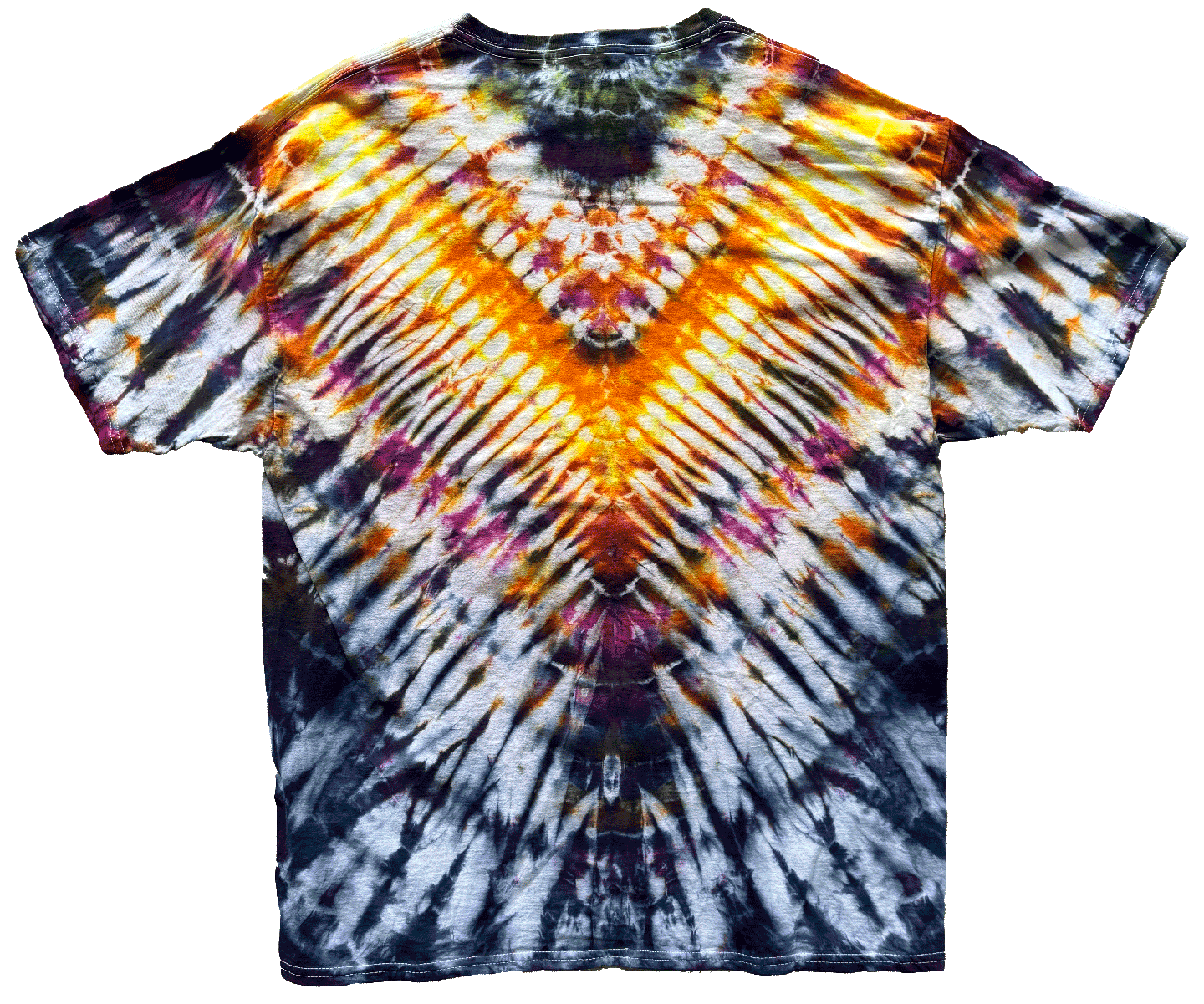Tie Dye One Of A Kind 100% Cotton Short Sleeve T-Shirt XL