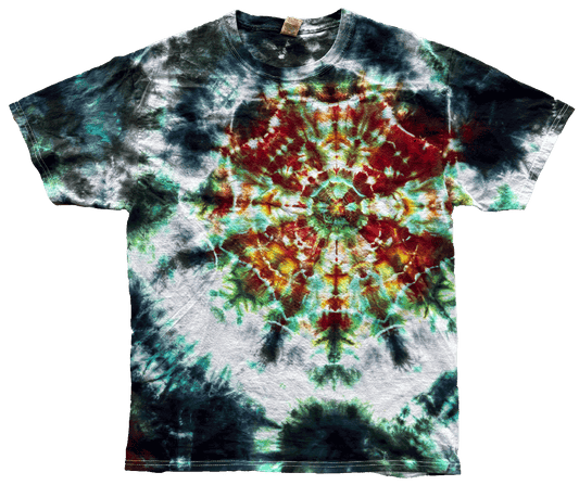 Tie Dye One Of A Kind 100% Cotton Short Sleeve T-Shirt L TDL004