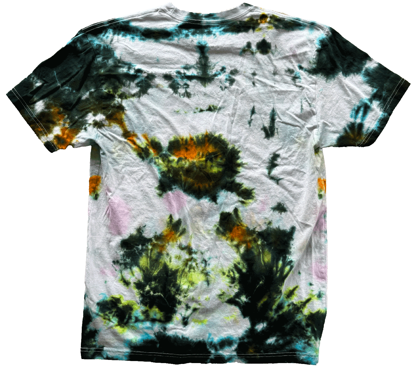Tie Dye One Of A Kind 100% Cotton Short Sleeve T-Shirt L TDL005