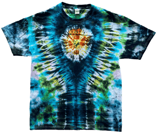 Tie Dye One Of A Kind 100% Cotton Short Sleeve T-Shirt L TDL007