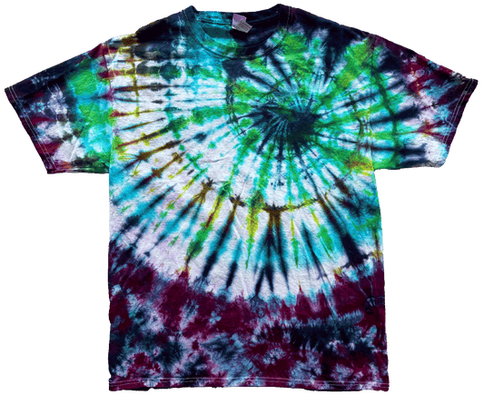 Tie Dye One Of A Kind 100% Cotton Short Sleeve T-Shirt L TDL008