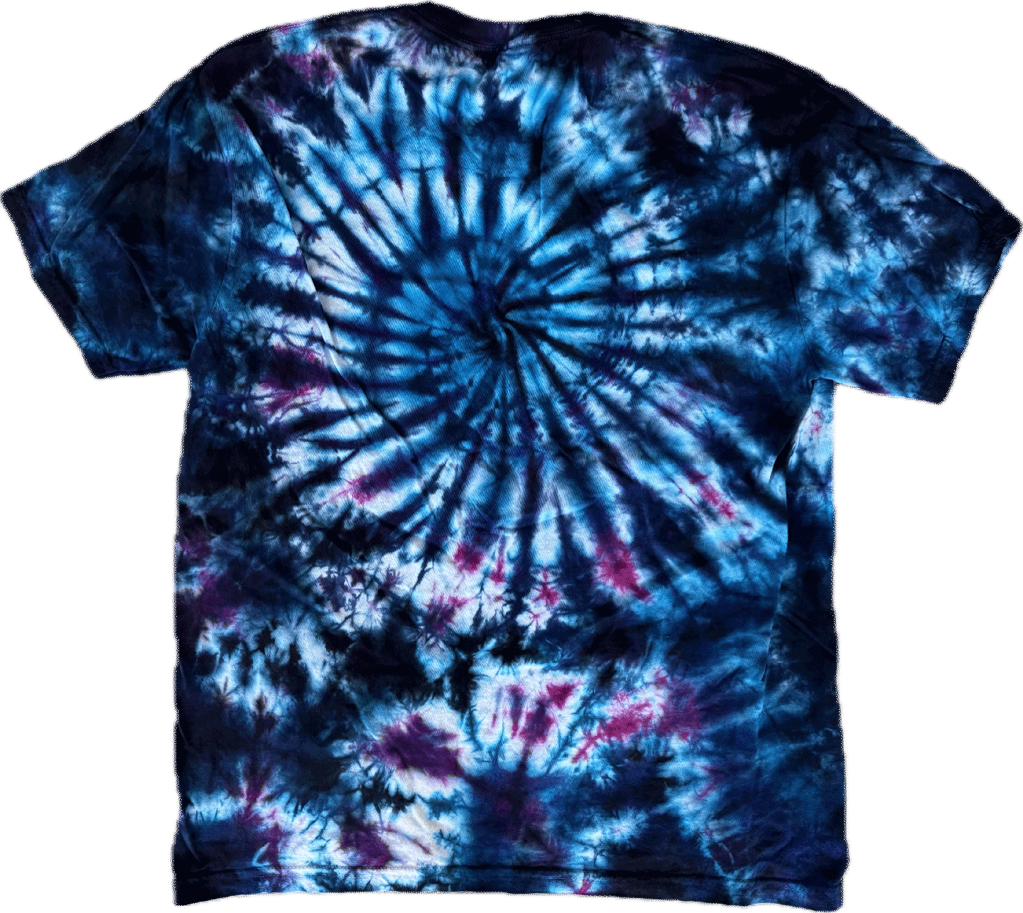 Tie Dye One Of A Kind 100% Cotton Short Sleeve T-Shirt LARGE