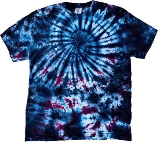 Tie Dye One Of A Kind 100% Cotton Short Sleeve T-Shirt LARGE