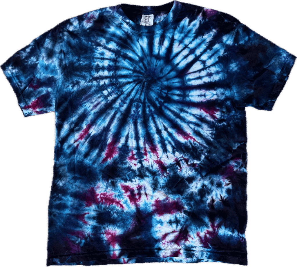 Tie Dye One Of A Kind 100% Cotton Short Sleeve T-Shirt LARGE