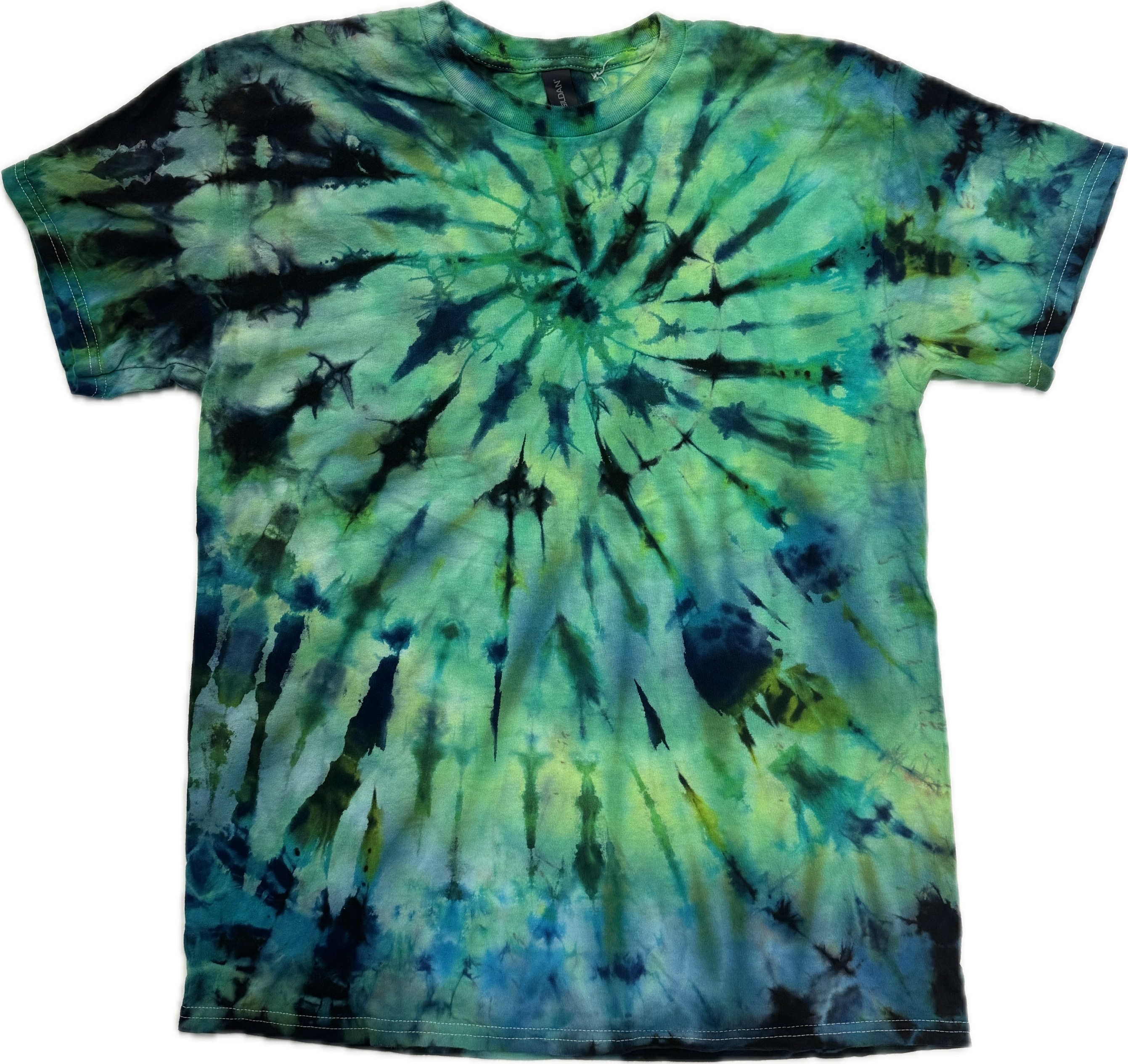 Tie Dye One Of A Kind 100% Cotton Short Sleeve T-Shirt LARGE