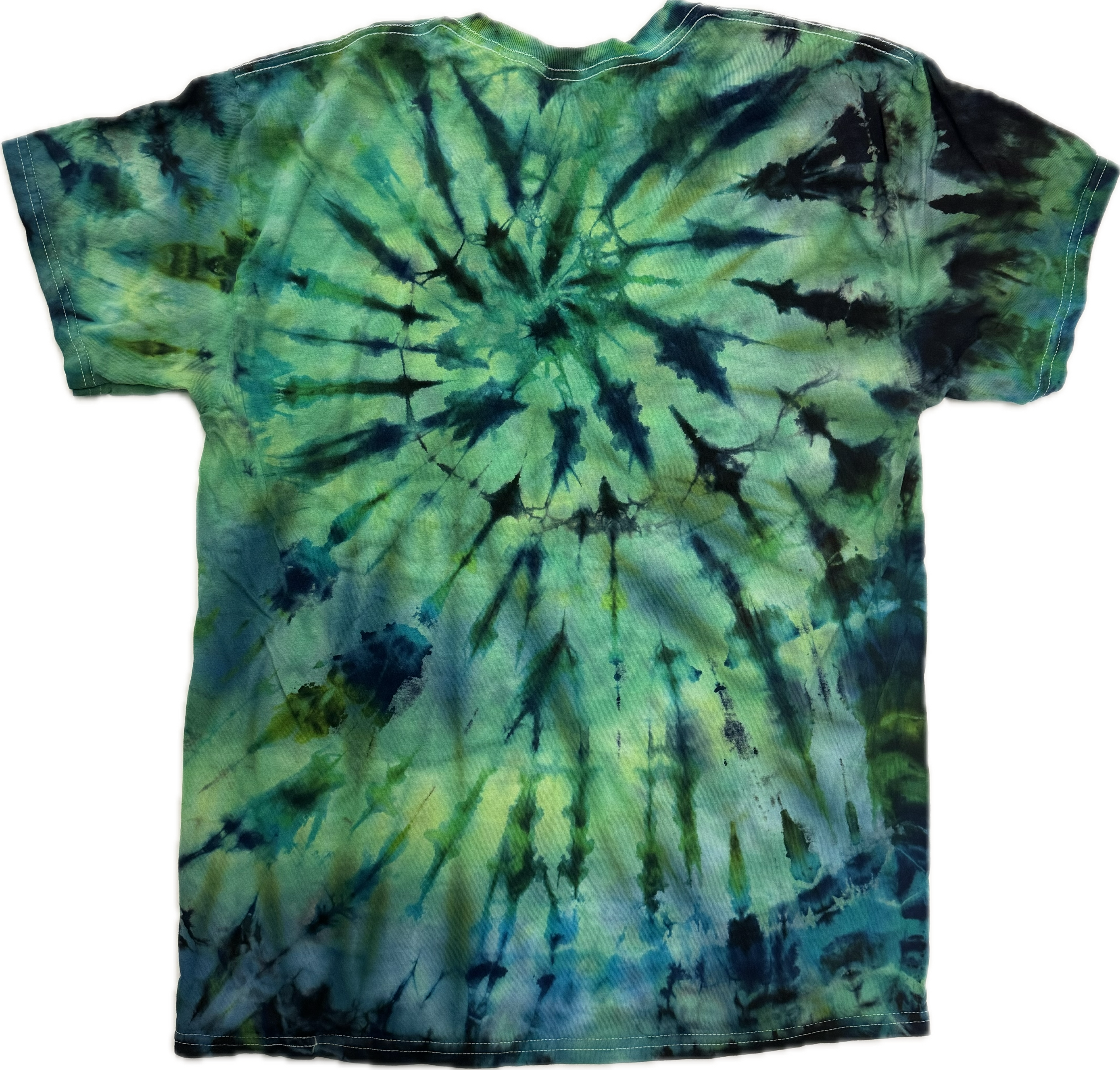 Tie Dye One Of A Kind 100% Cotton Short Sleeve T-Shirt LARGE