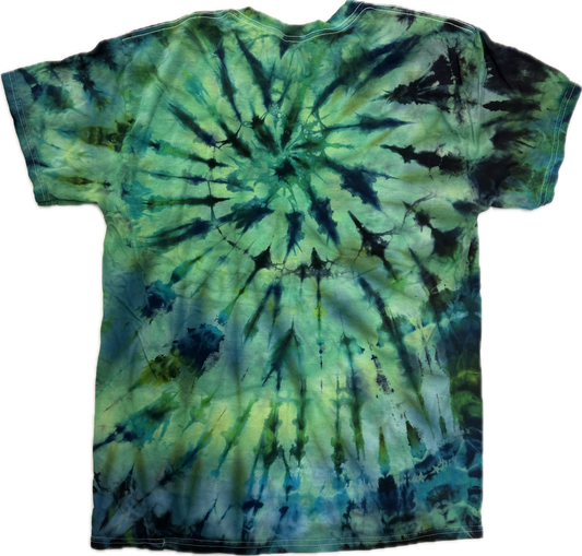 Tie Dye One Of A Kind 100% Cotton Short Sleeve T-Shirt LARGE