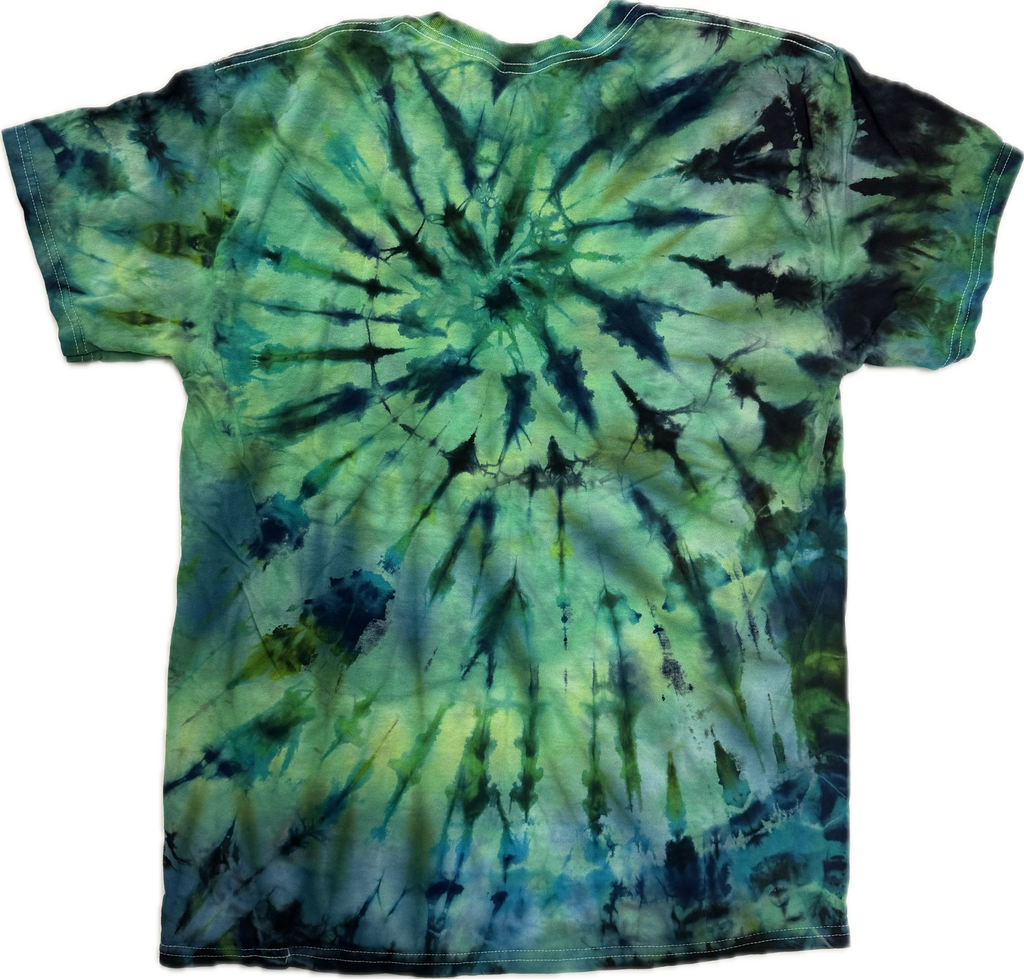 Tie Dye One Of A Kind 100% Cotton Short Sleeve T-Shirt LARGE