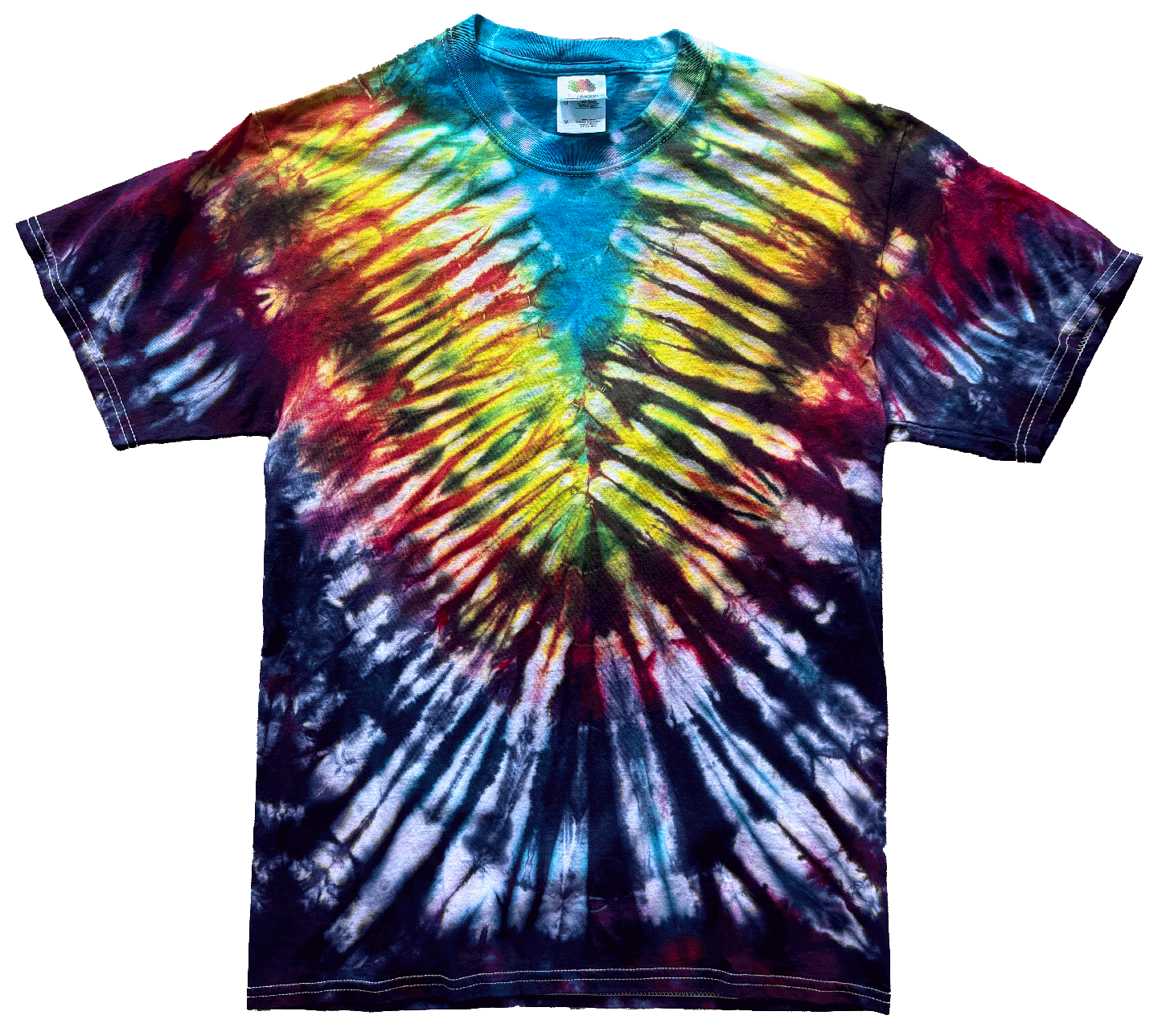 Tie Dye One Of A Kind 100% Cotton Short Sleeve T-Shirt M TDM001