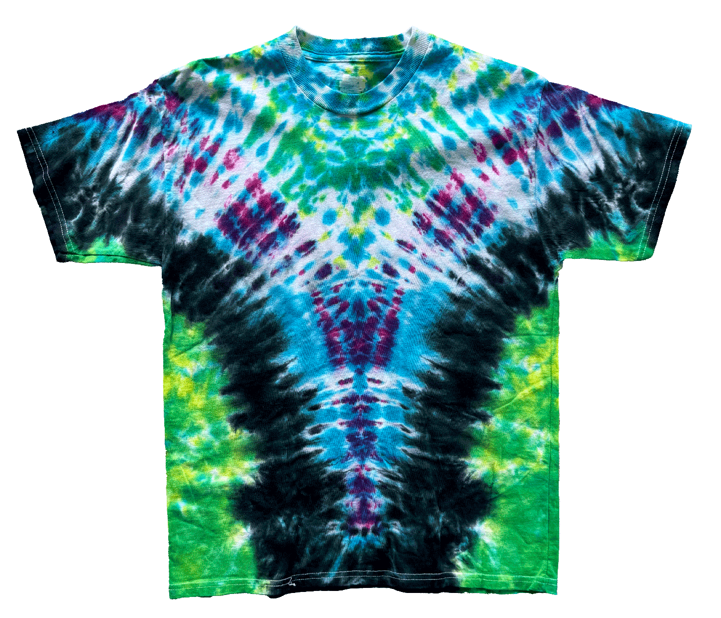 Tie Dye One Of A Kind 100% Cotton Short Sleeve T-Shirt M TDM002