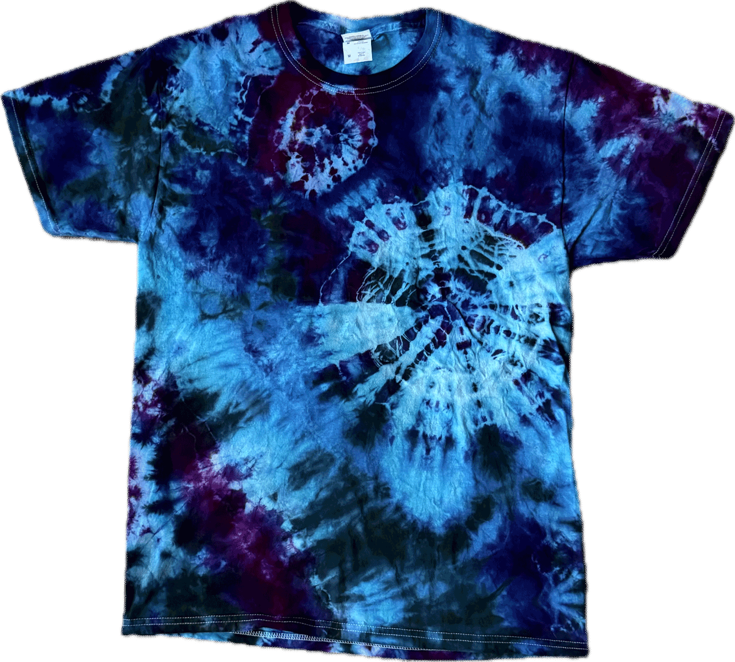 Tie Dye One Of A Kind 100% Cotton Short Sleeve T-Shirt M TDM003