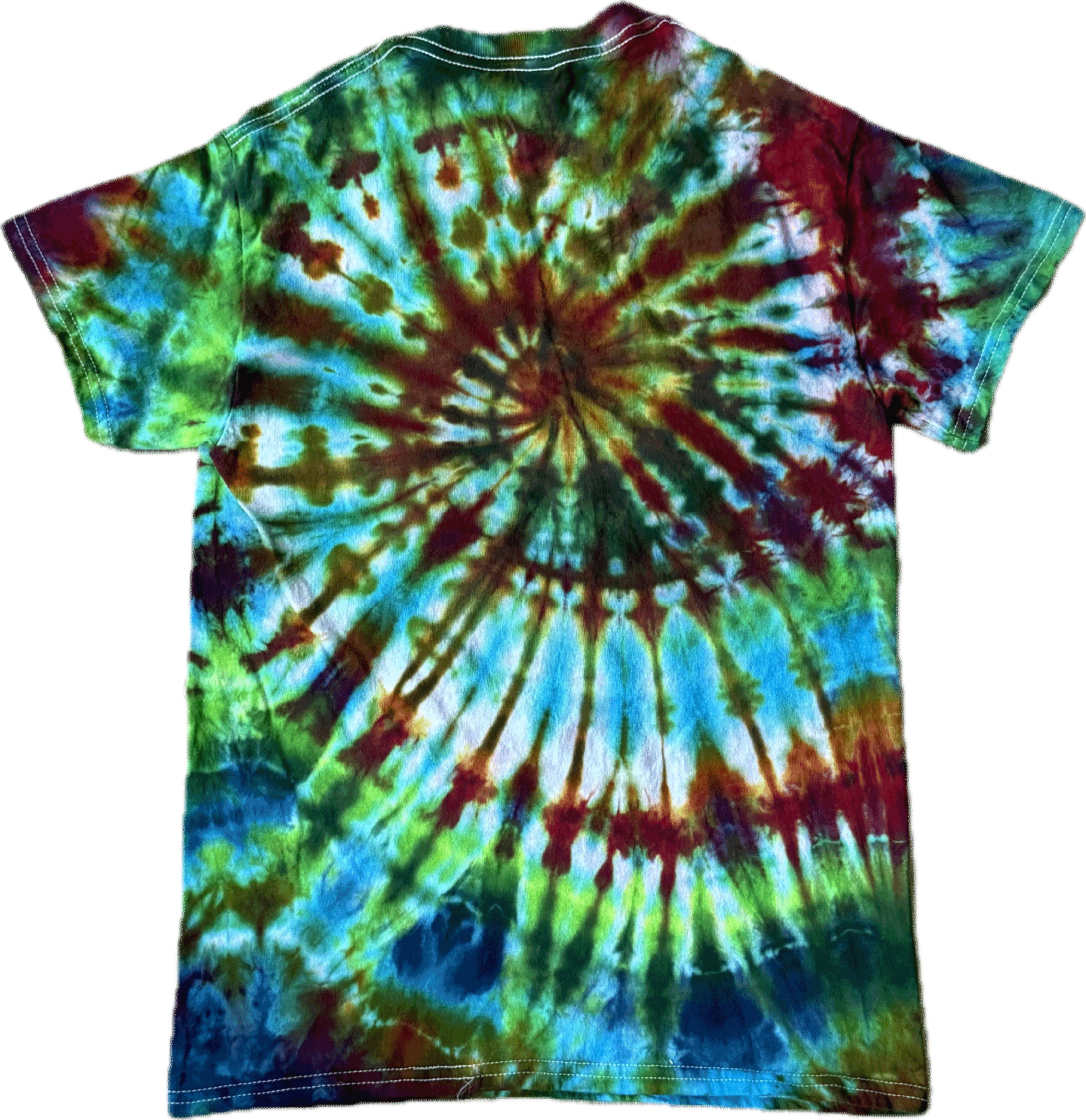 Tie Dye One Of A Kind 100% Cotton Short Sleeve T-Shirt S TDS002