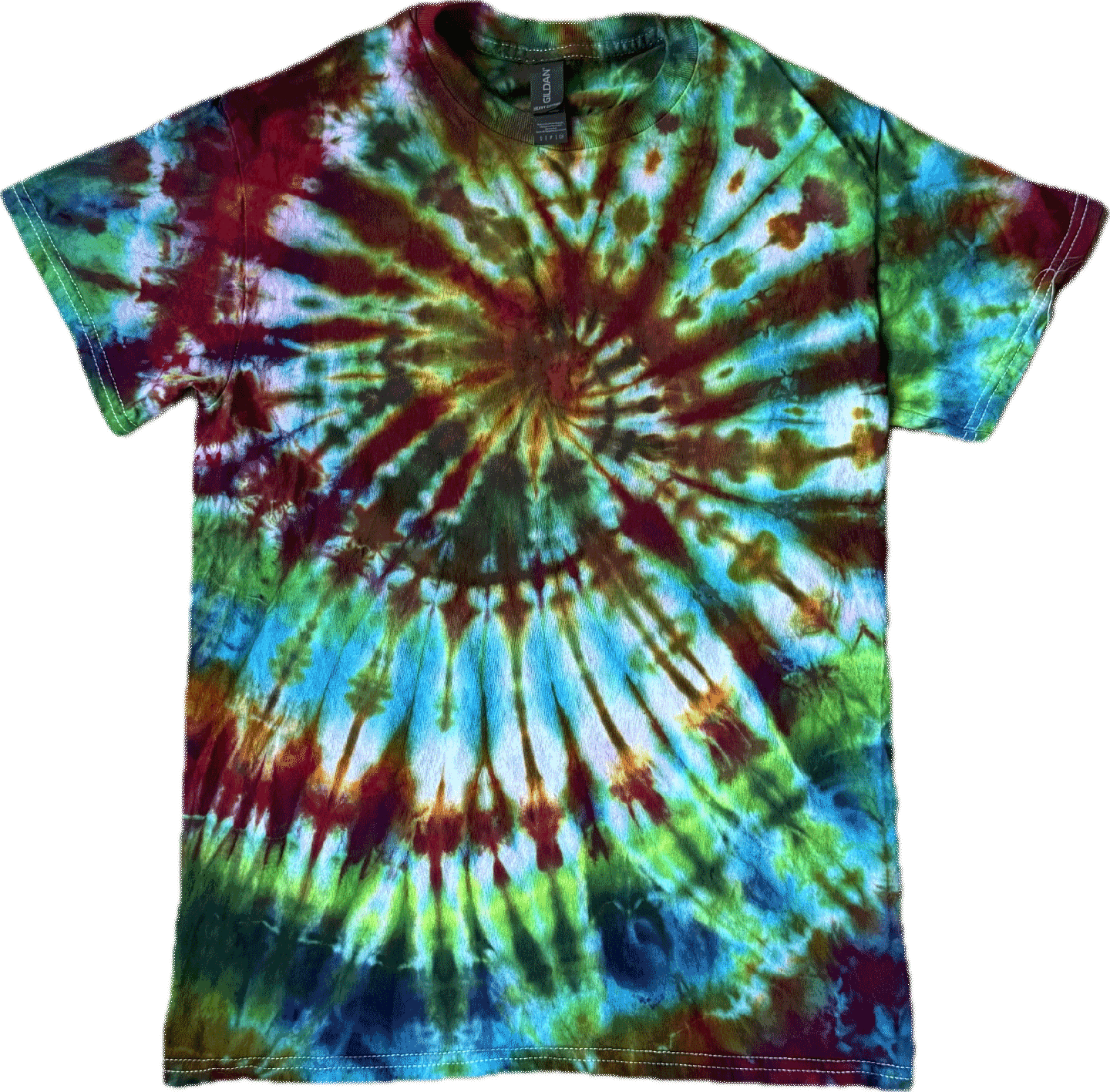 Tie Dye One Of A Kind 100% Cotton Short Sleeve T-Shirt S TDS002