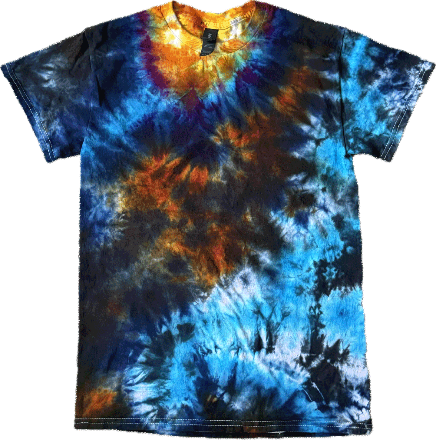 Tie Dye One Of A Kind 100% Cotton Short Sleeve T-Shirt S TDS003