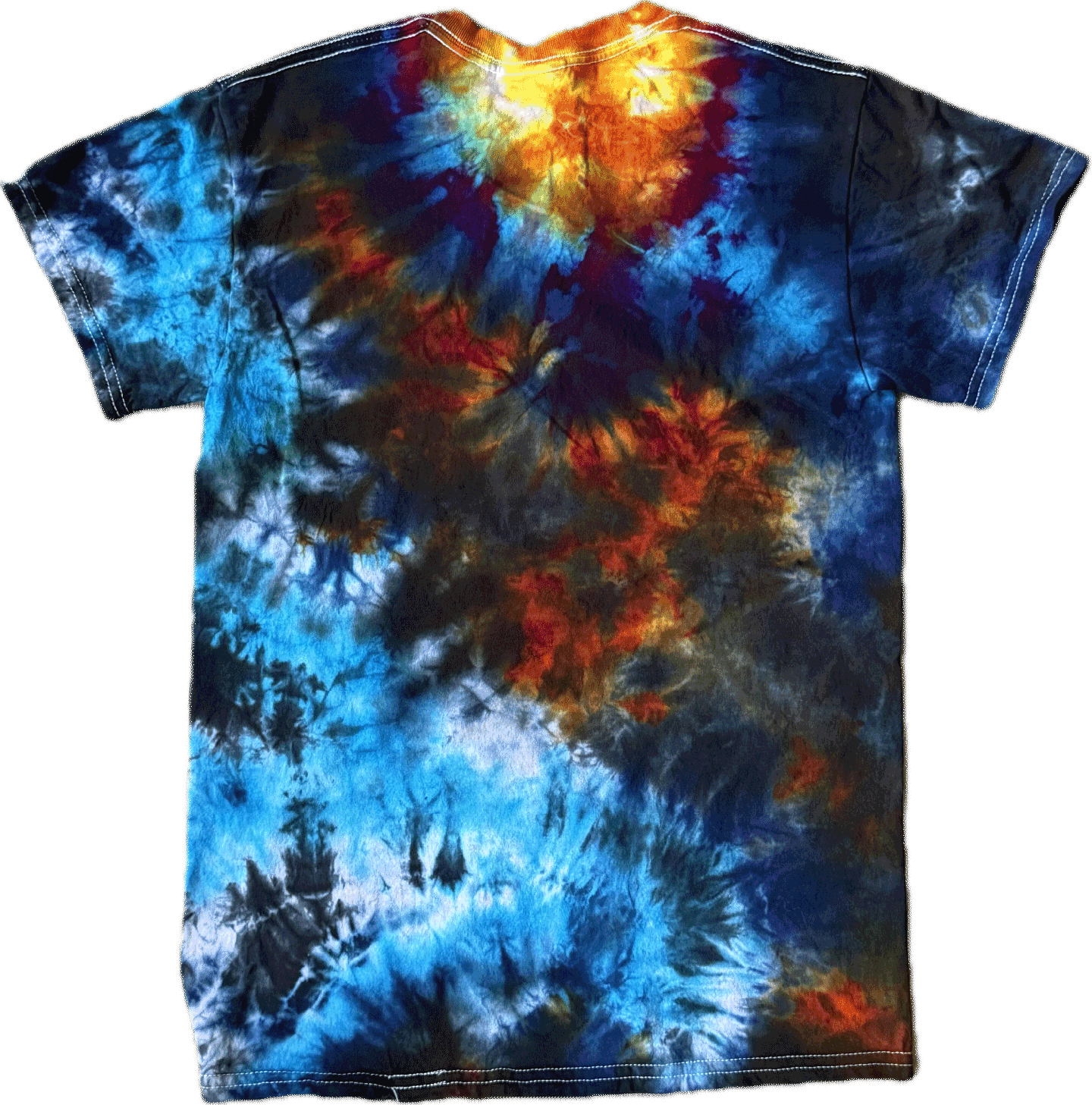 Tie Dye One Of A Kind 100% Cotton Short Sleeve T-Shirt S TDS003