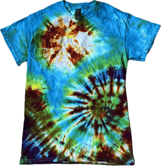 Tie Dye One Of A Kind 100% Cotton Short Sleeve T-Shirt S TDS004