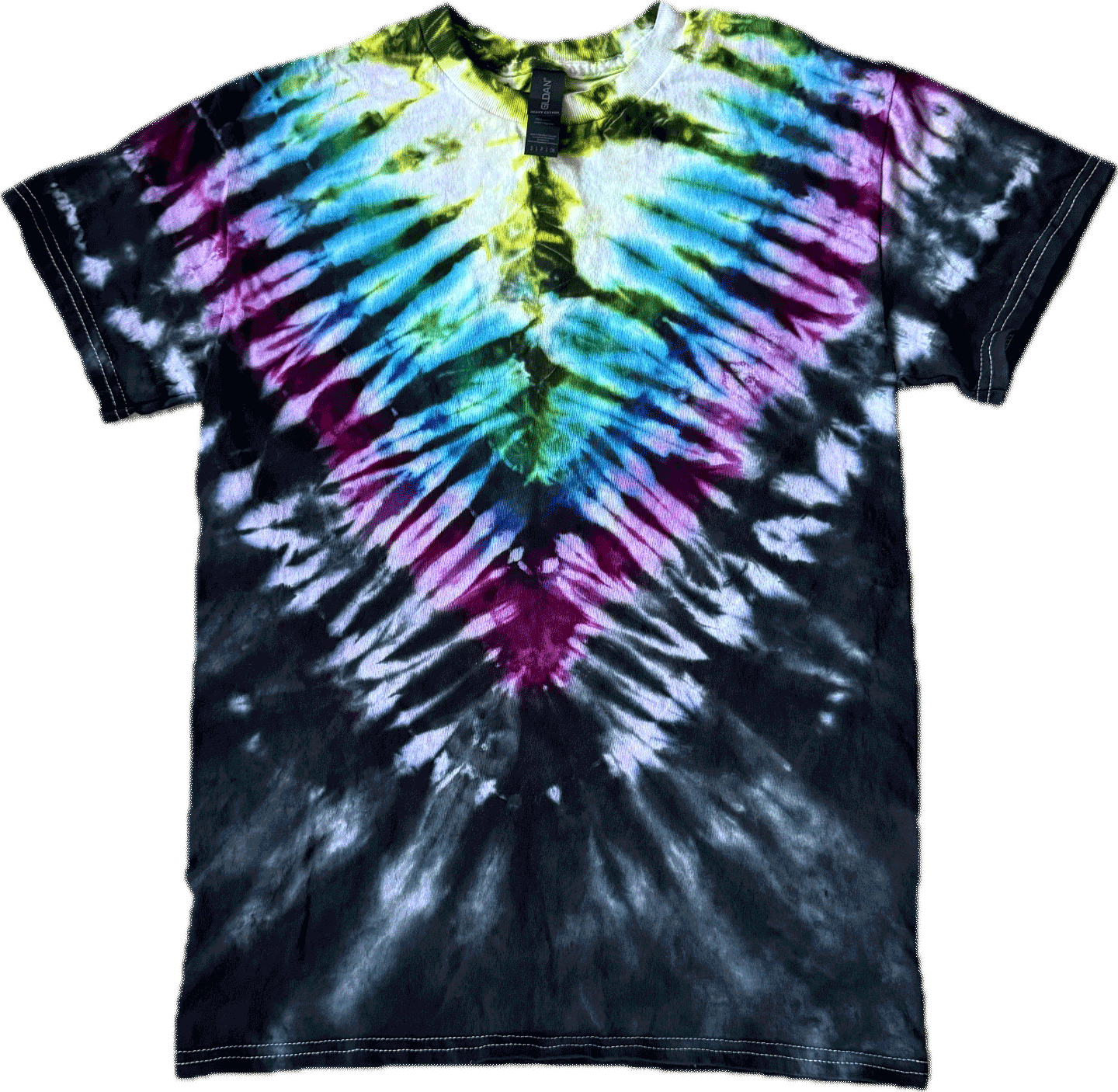 Tie Dye One Of A Kind 100% Cotton Short Sleeve T-Shirt S TDS005