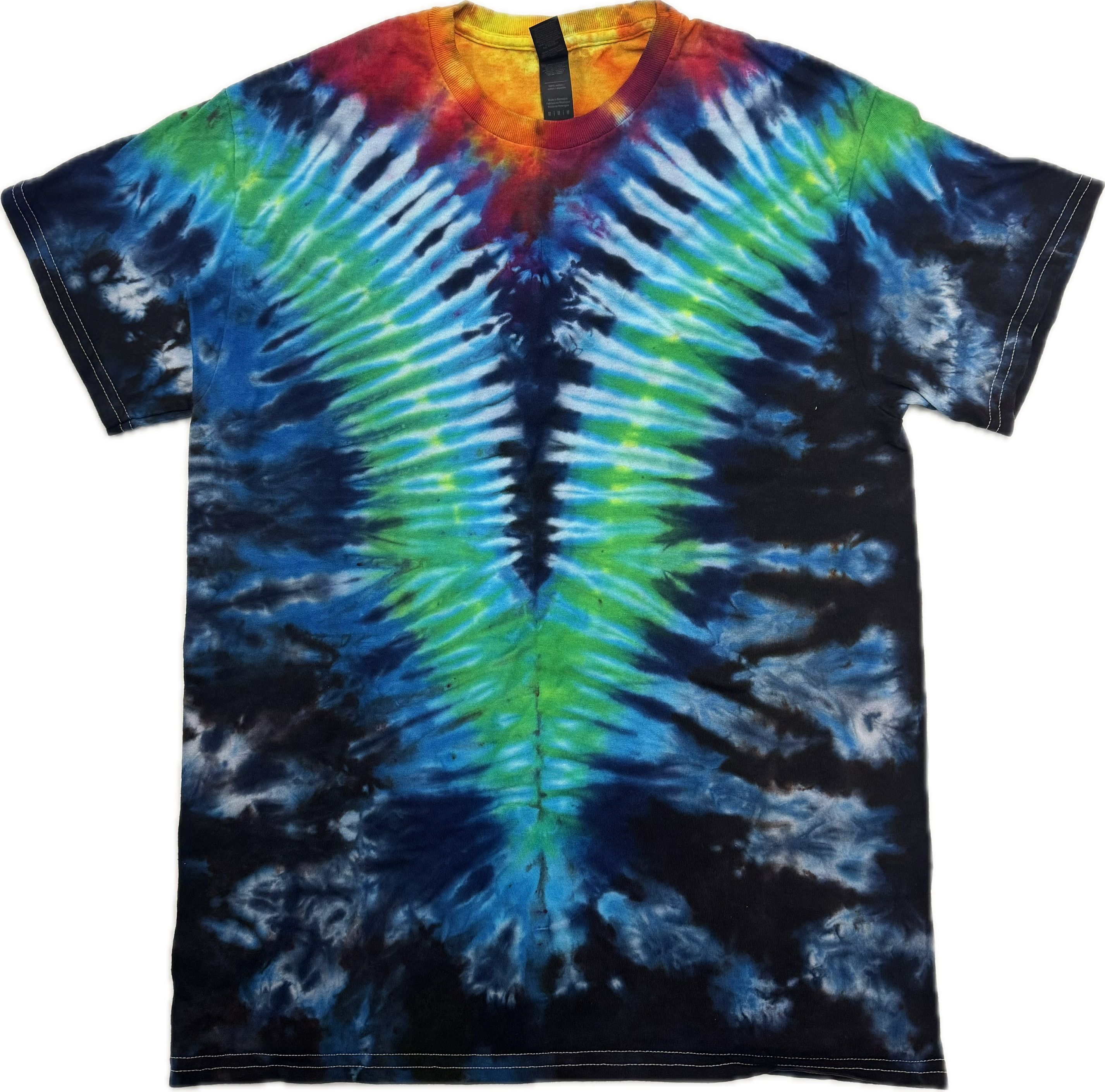 Tie Dye One Of A Kind 100% Cotton Short Sleeve T-Shirt ADULT SMALL