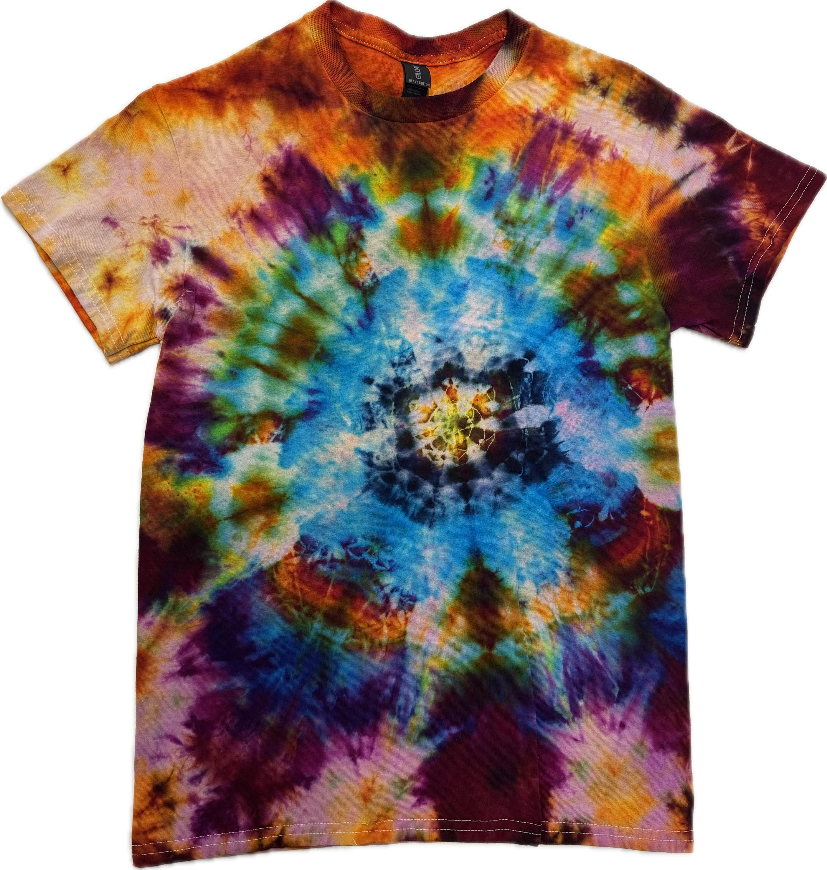 Tie Dye One Of A Kind 100% Cotton Short Sleeve T-Shirt ADULT SMALL