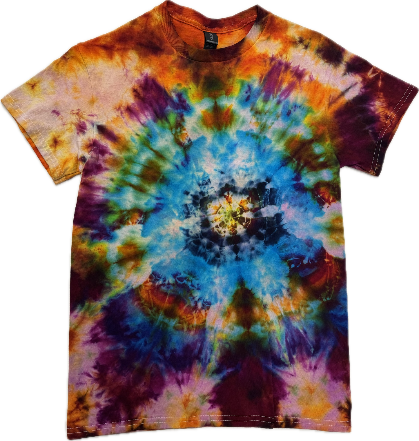 Tie Dye One Of A Kind 100% Cotton Short Sleeve T-Shirt ADULT SMALL