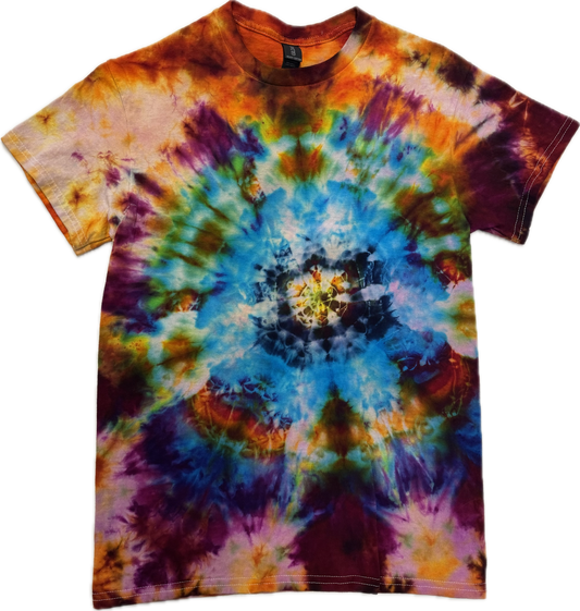 Tie Dye One Of A Kind 100% Cotton Short Sleeve T-Shirt ADULT SMALL