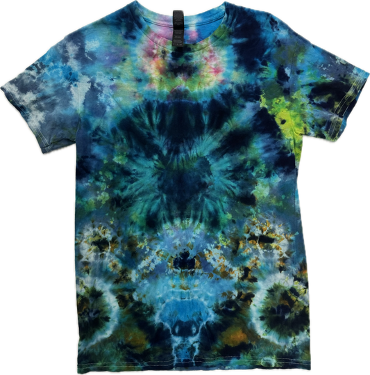 Tie Dye One Of A Kind 100% Cotton Short Sleeve T-Shirt ADULT SMALL