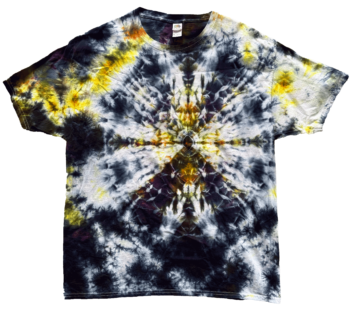 Tie Dye One Of A Kind 100% Cotton Short Sleeve T-Shirt XL TDXL001